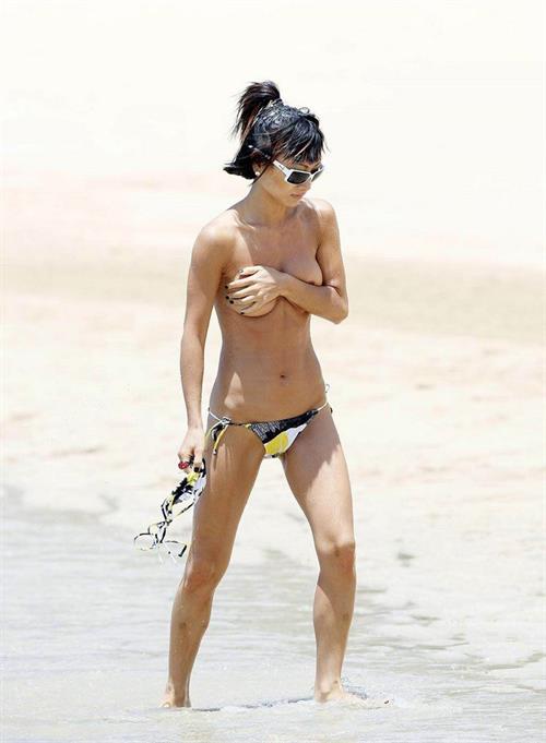 Bai Ling in a bikini