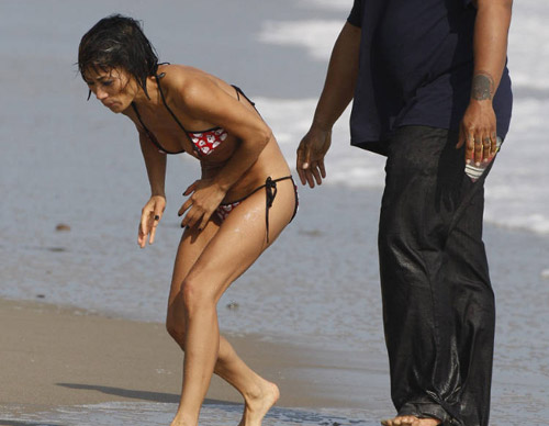 Bai Ling in a bikini