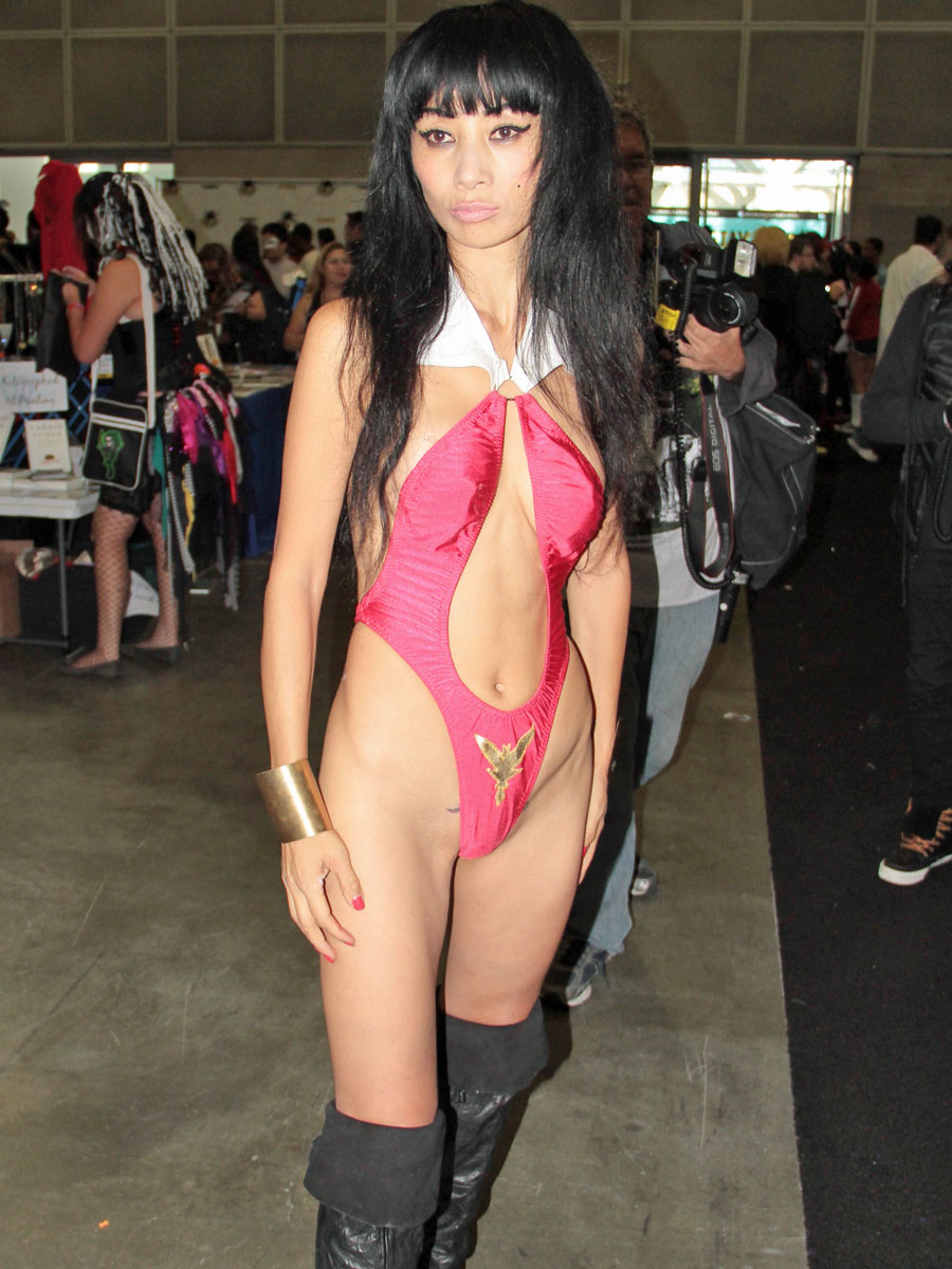 Bai Ling in a bikini