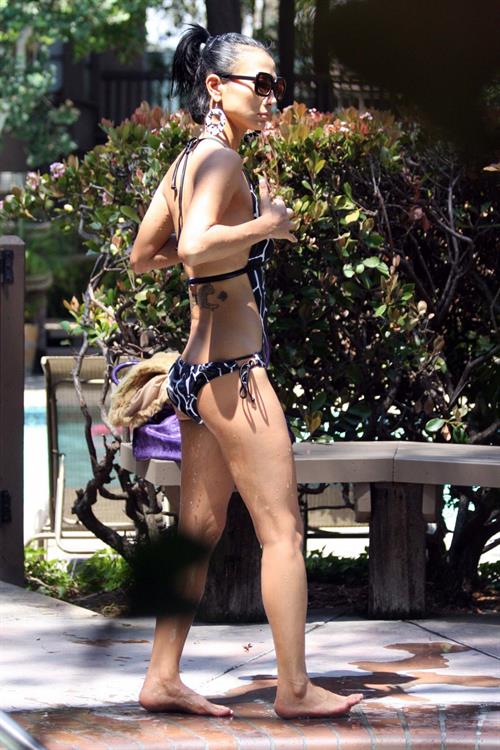Bai Ling in a bikini
