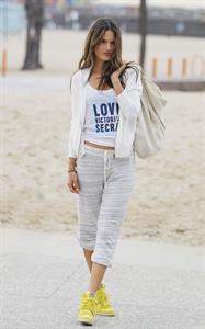 Adriana Lima and Alessandra Ambrosio Photoshoot in Venice beach March 7, 2013