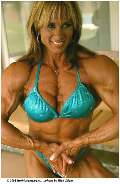 Sherry Smith in a bikini