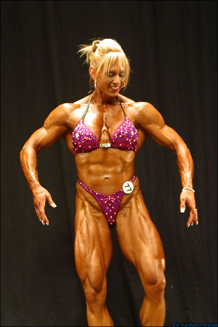 Sherry Smith in a bikini