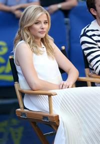 Chloe Moretz on Good Morning America August 18, 2014