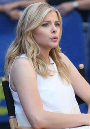 Chloe Moretz on Good Morning America August 18, 2014