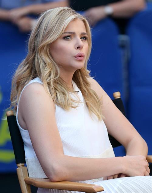 Chloe Moretz on Good Morning America August 18, 2014