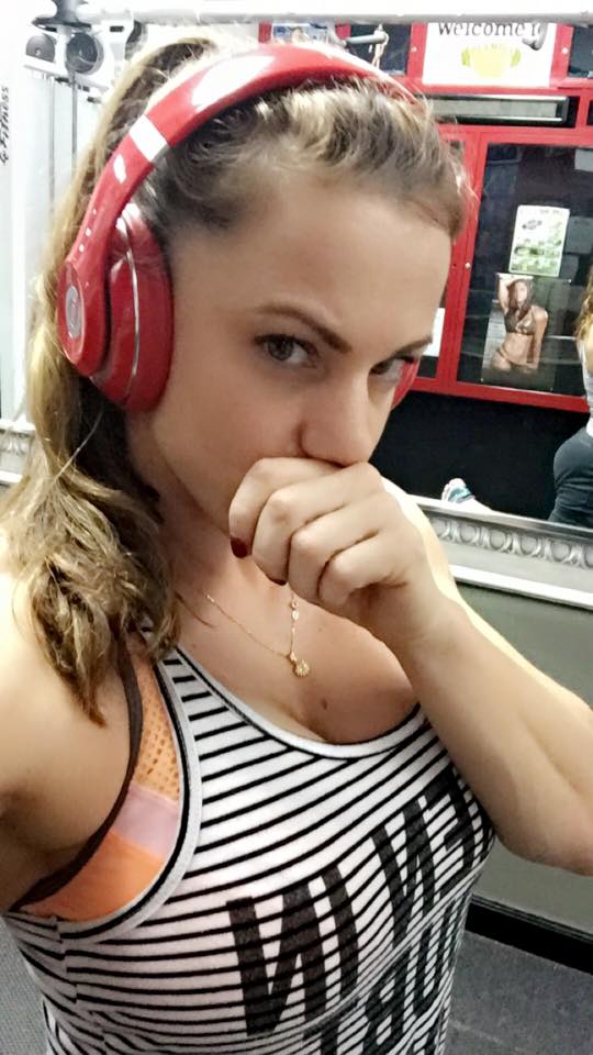 Linda Durbesson taking a selfie