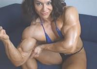 Alina Popa in a bikini