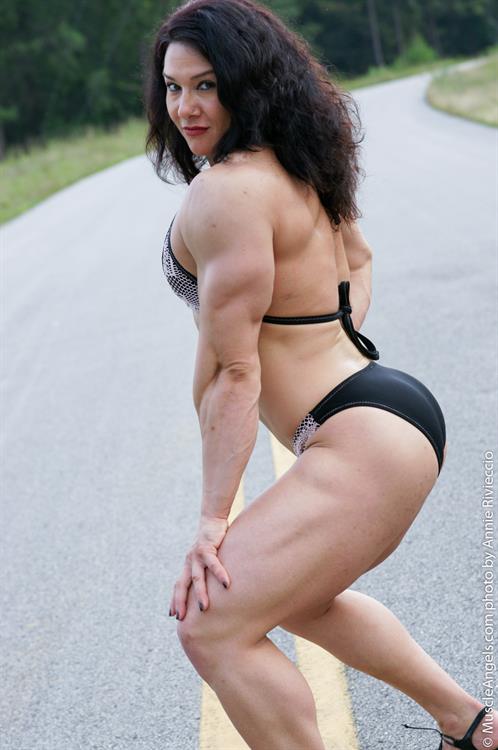 Alina Popa in a bikini