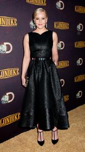 Abbie Cornish Klondike Premiere January 16, 2014