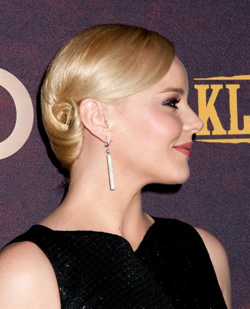 Abbie Cornish Klondike Premiere January 16, 2014