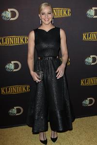 Abbie Cornish Klondike Premiere January 16, 2014