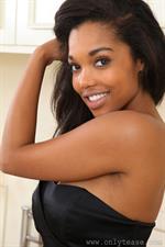 Rehea Watson in lingerie