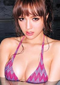 Monna Lam in a bikini