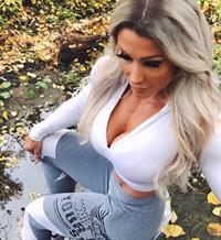 Kati Alander taking a selfie