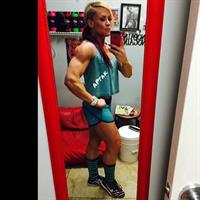 Amanda Michelle Folstad Ptak taking a selfie