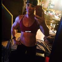 Amanda Michelle Folstad Ptak taking a selfie