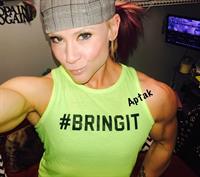 Amanda Michelle Folstad Ptak taking a selfie