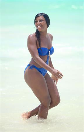 Alexandra Burke - Mexican Riviera 11/7/2012 