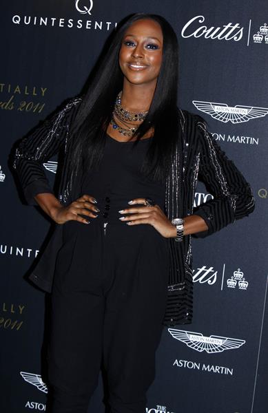 Alexandra Burke Quintessentially Awards 2011 on September 28, 2011