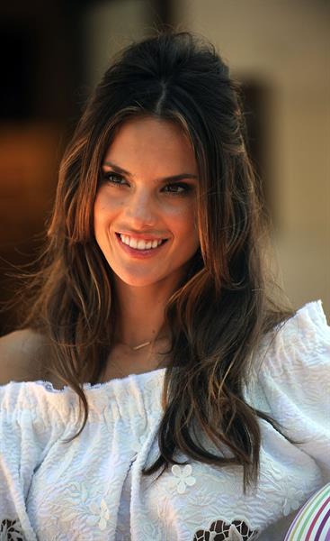 Alessandra Ambrosio Victoria's Secret Bombshell Tour in Miami 2/6/2011