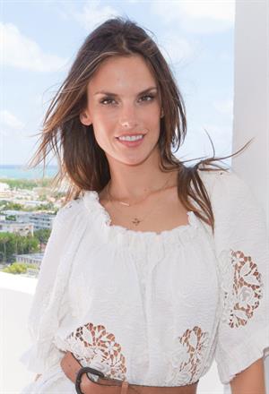 Alessandra Ambrosio Victoria's Secret Bombshell Tour in Miami 2/6/2011