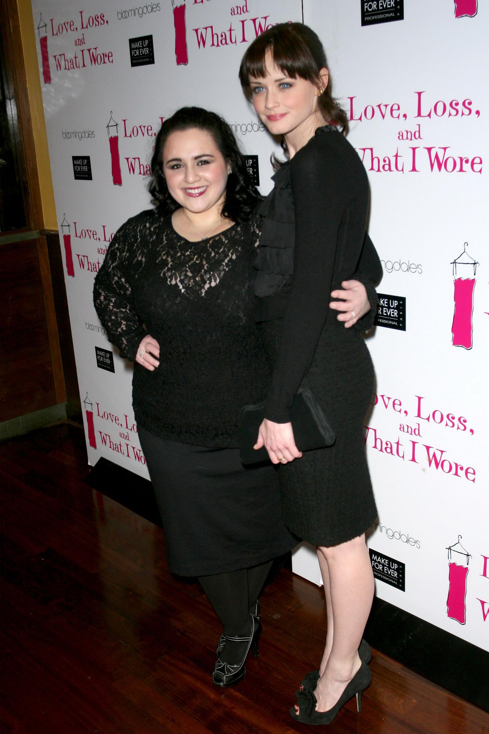 Alexis Bledel Pictures Alexis Bledel celebration of 500th performance of Love Loss and What I Wore in New York City on January 13, 2011