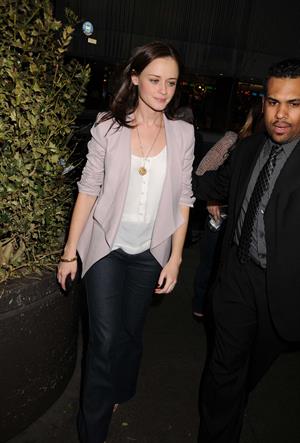 Alexis Bledel at the MTV Seven Studios in New York City 11-04-2011