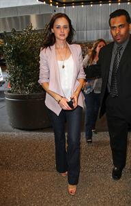 Alexis Bledel MTV Seven studios in New York City 11/4/2011 