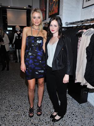 Alexis Bledel Twinkle by Wenlan Pop Up Shop opening night party 