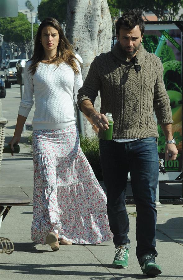 Alessandra Ambrosio at Country Mart in Brentwood on February 1, 2012 