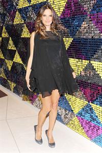 Alessandra Ambrosio Galeria Melissa Flagship store opening New York on February 8, 2012