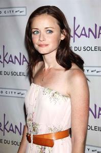 Alexis Bledel Cirque du Soleil Zarkana opening night at Radio City Music Hall in New York on June 29, 2011 