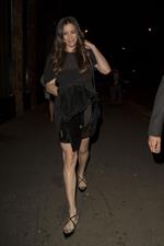 Liv Tyler arrives at Shoreditch House in London August 15, 2014