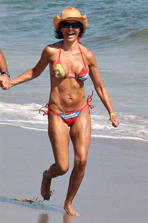 Lisa Rinna in a bikini