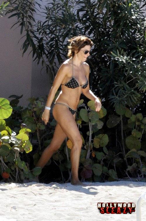 Lisa Rinna in a bikini