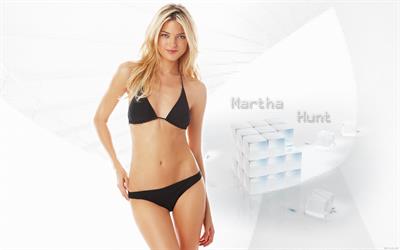 Martha Hunt in a bikini