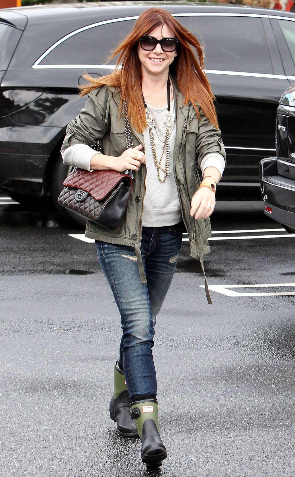 Alyson Hannigan Shopping in Brentwood (November 21, 2013) 