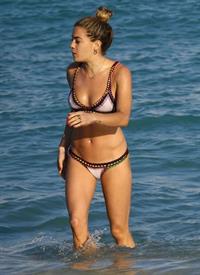 Chelsea Leyland in a bikini