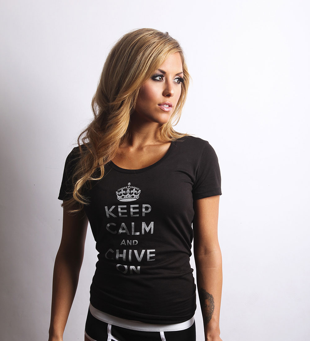 Бритни палмер. Brittney Palmer. The Chive. T-Shirt model for the Chive.