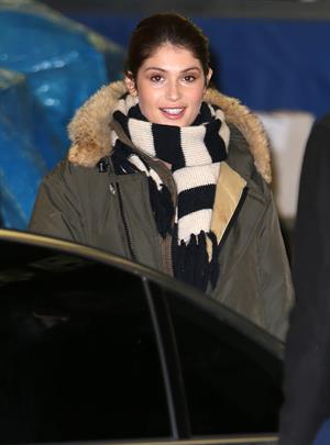 Gemma Arterton - Arrives at the ITV Studios in Waterloo, London (06.02.2013) 