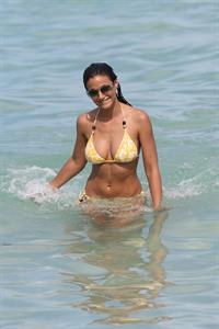 Emmanuelle Chriqui Bikini candids in Miami, 29 Aug 2013 