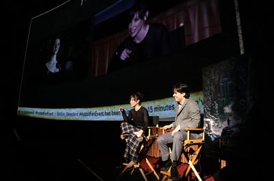 Evangeline Lilly 'The Hobbit: The Desolation of Smaug' Worlwide Fan Event in Los Angeles on Nov. 4, 2013 