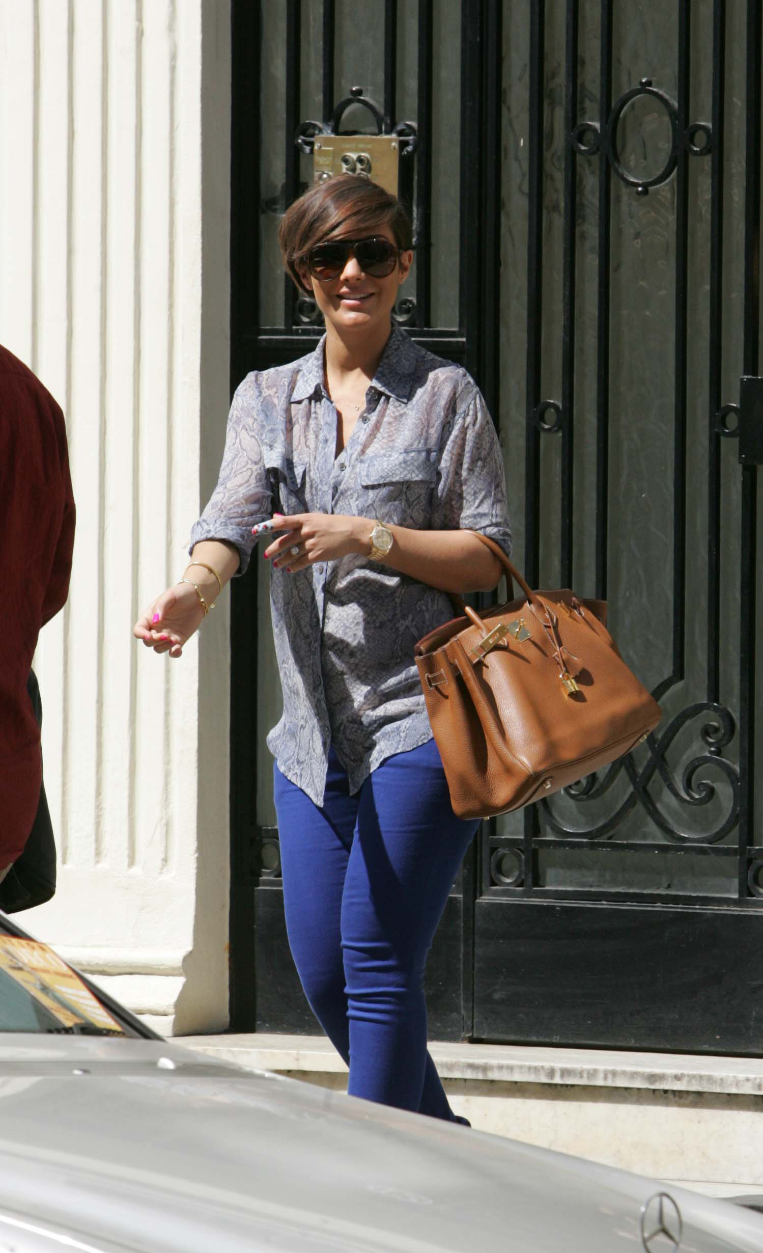 Frankie Sandford Pictures Frankie Sandford - Spotted in London Town (03.05.2013)