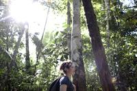 Gemma Arterton Visits Sky Rainforest Rescue, 01 Jul 2011 