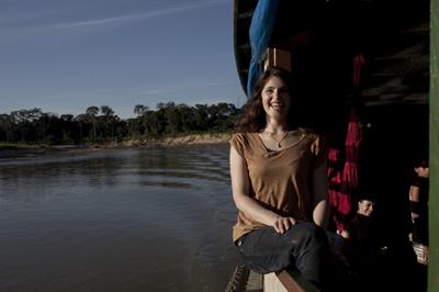 Gemma Arterton Visits Sky Rainforest Rescue, 01 Jul 2011 