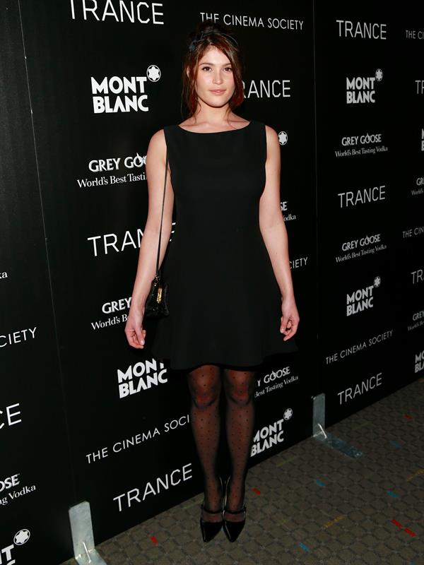 Gemma Arterton attending The Premiere Of Fox Searchlight Pictures'  Trance  on April 2, 2013 
