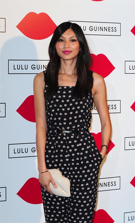 Gemma Chan Lulu Guinness: Paint Project Party in London, July 11, 2013 