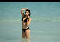 Nicole Harrison in a bikini