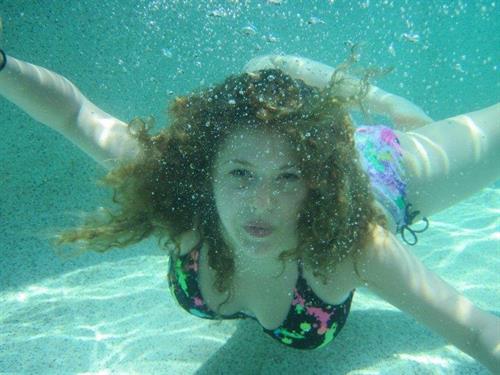 Anonymous in a bikini